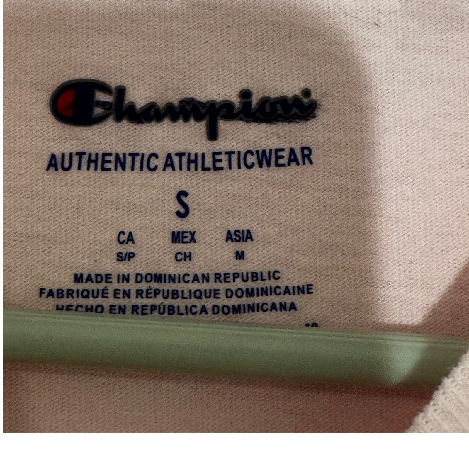 Champion Authentic Athleticwear Mens Small Pink Short Sleeve T-Shirt T425 PKN