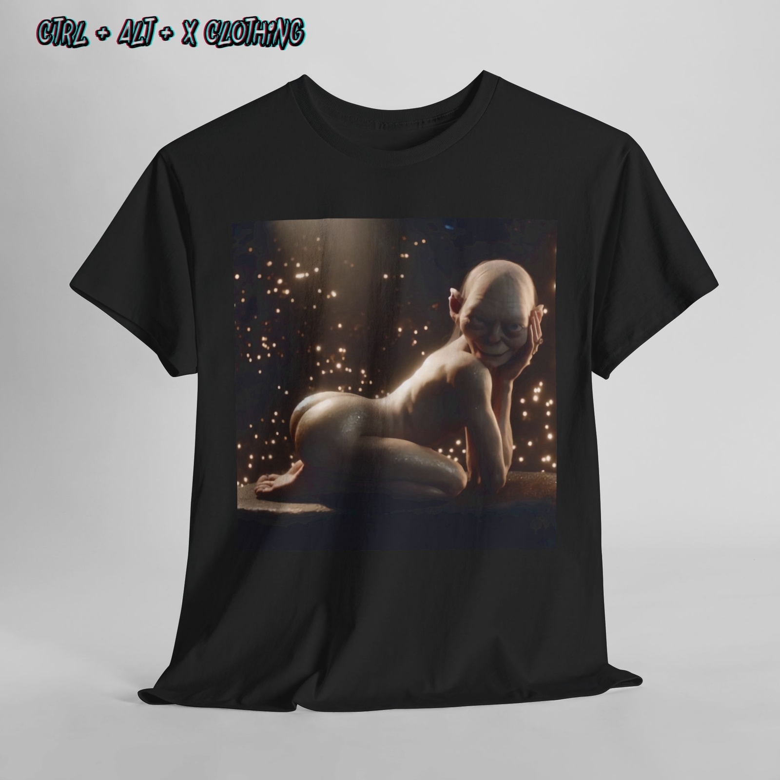 Funny Sexy Gollum Graphic Tee, LOTR Humour Shirt, Unisex Tshirt for Fans, Hobbit