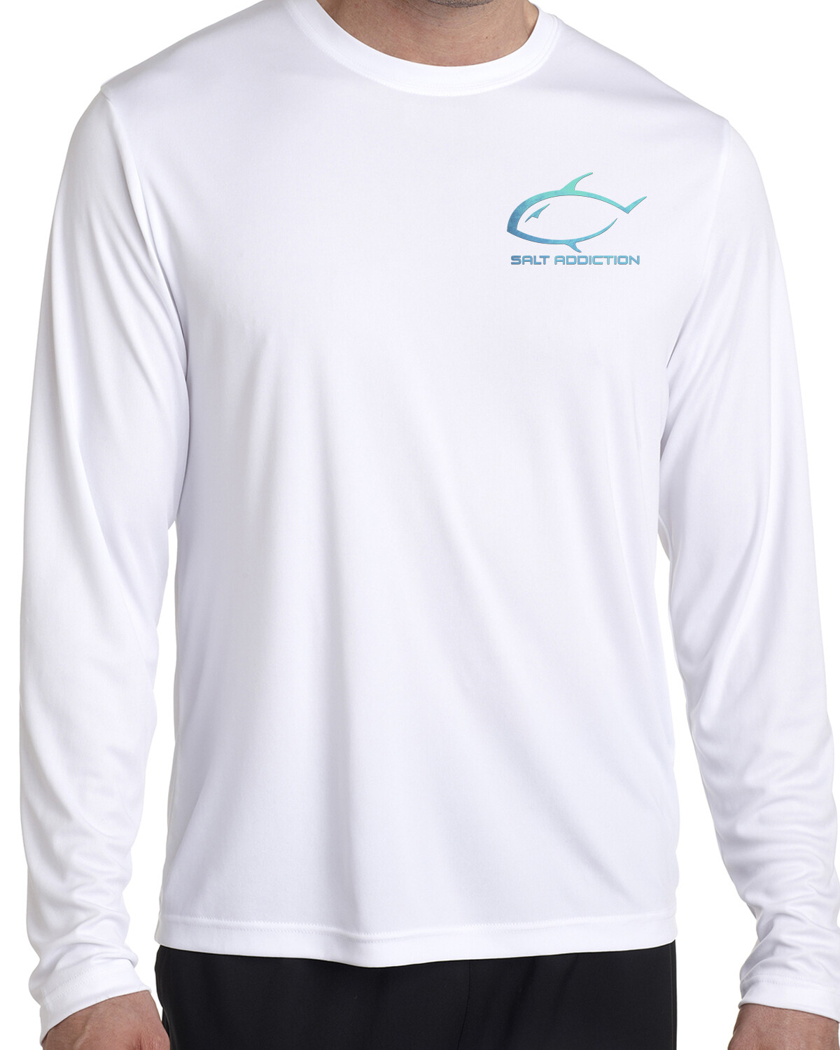Salt Addiction long sleeve microfiber saltwater fishing t shirt uv upf 50+
