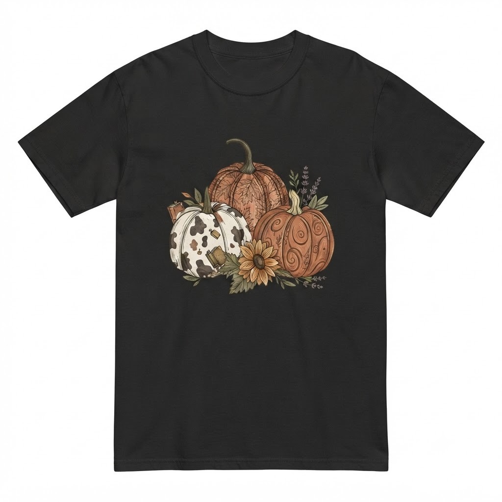 Fall Pumpkin T-Shirt, Autumn Fall Shirt, Pumpkin Season Shirt Thanksgiving Shirt