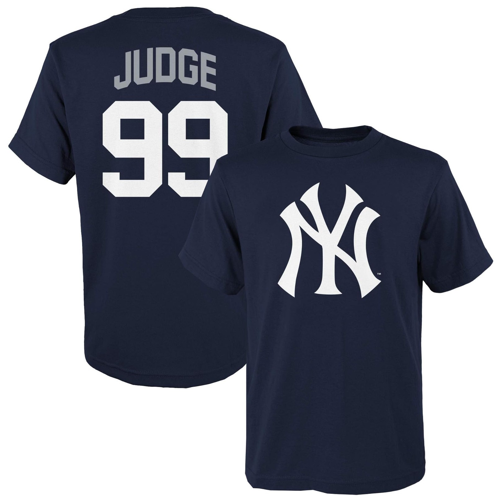 Outerstuff Aaron Judge York Yankees Mlb Kids Youth 8-20 Official Player Jersey
