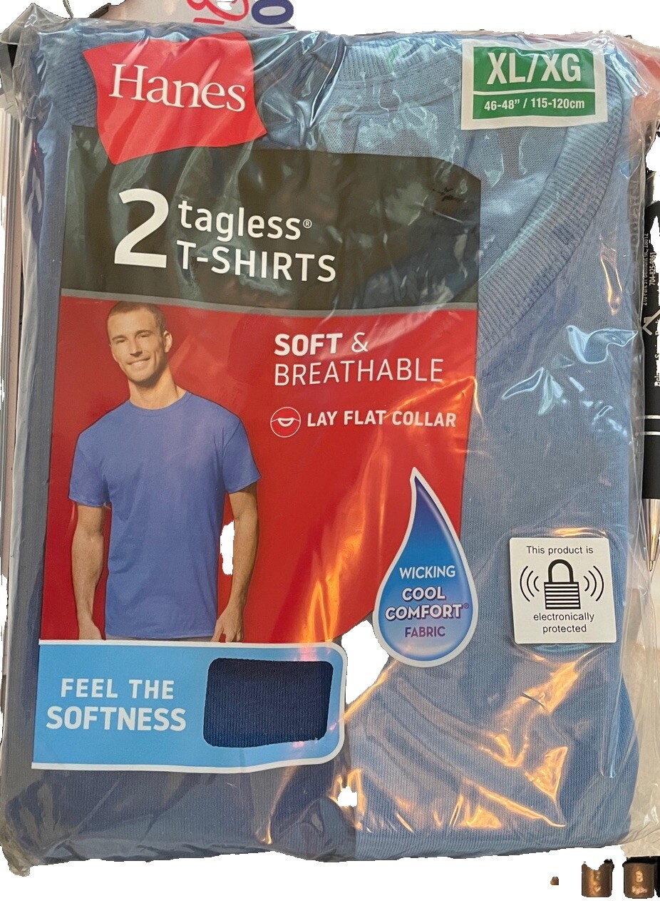 Hanes Men’s T-shirt single, 2 pack or 3 pack various colors available, new