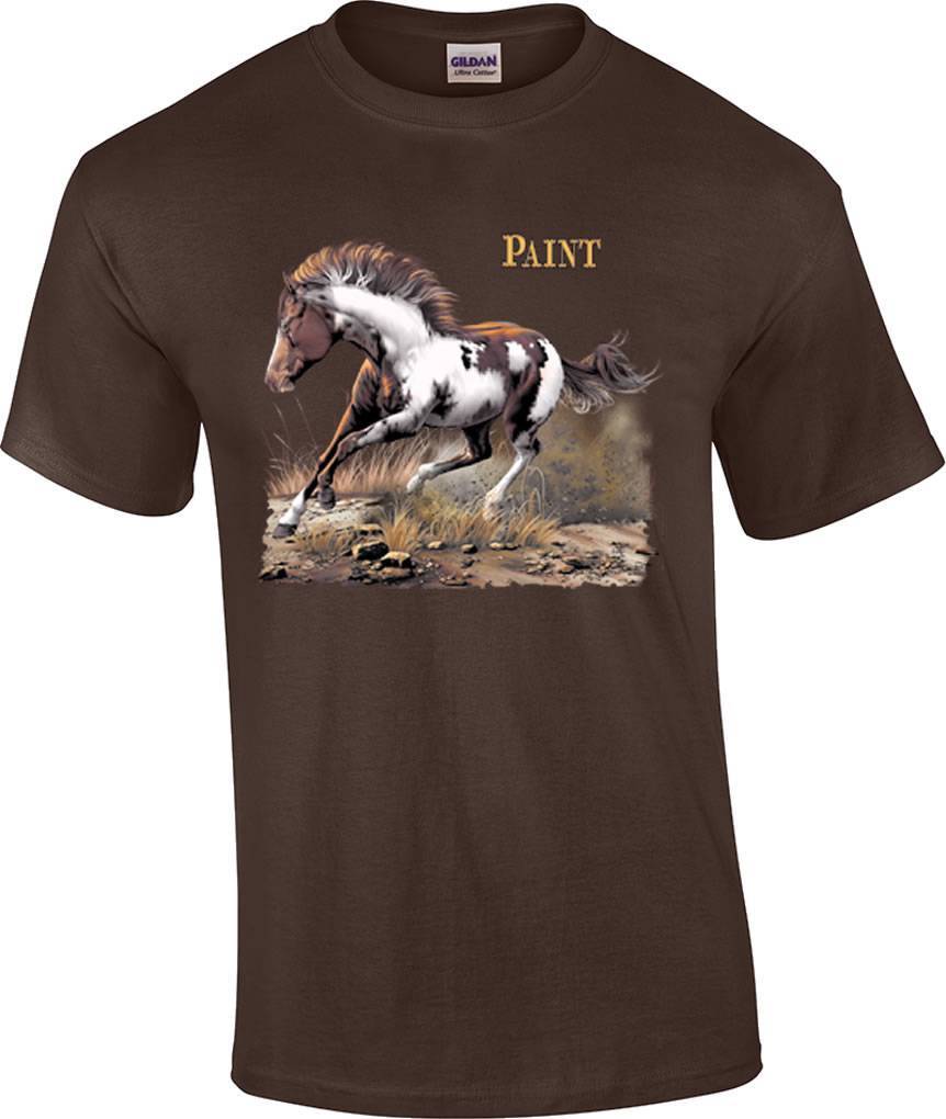 Beautiful Paint Horse Cowboy Cowgirl T-Shirt