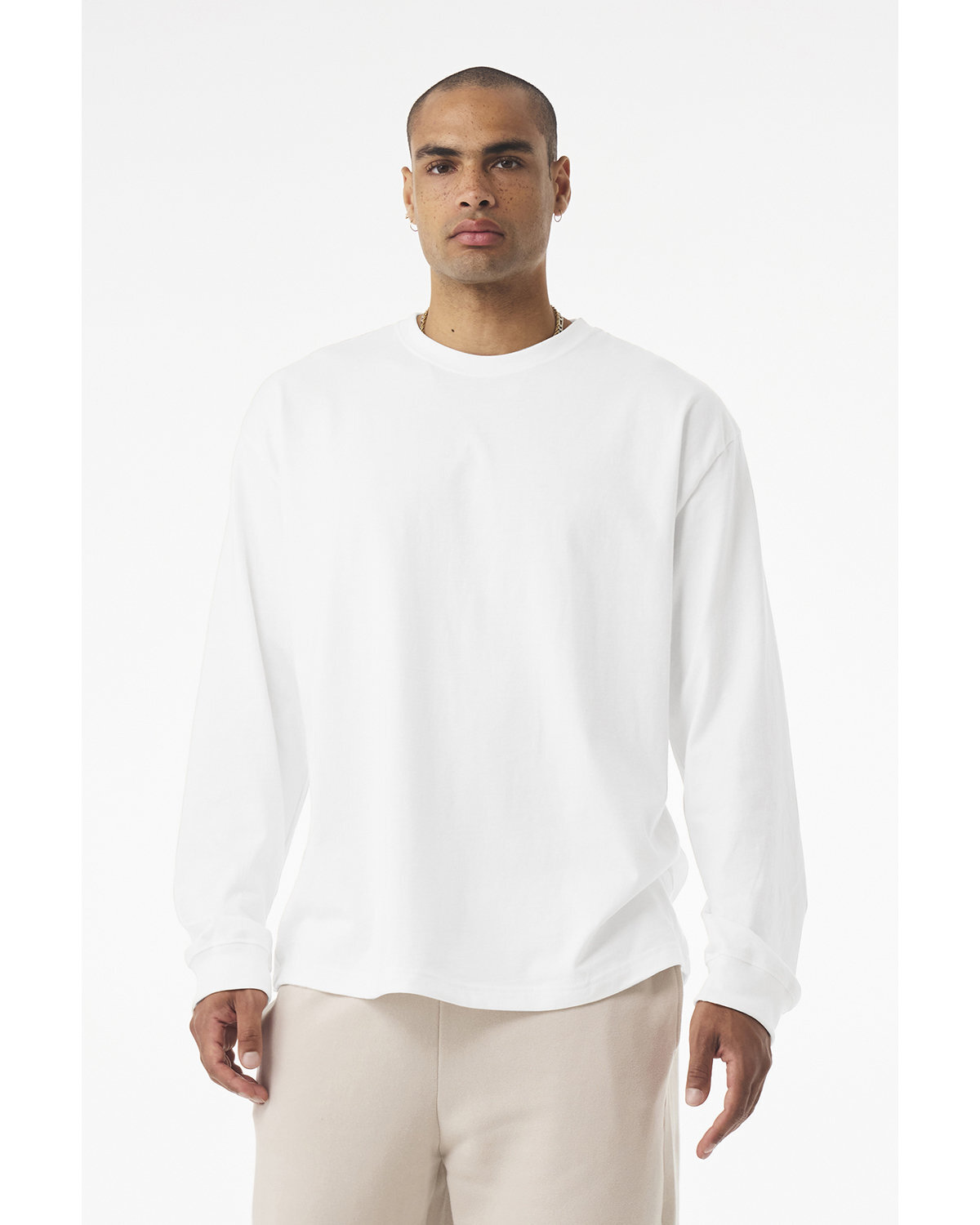 Bella + Canvas 4651 Unisex 7.5 oz Heavyweight Long Sleeve T-Shirt