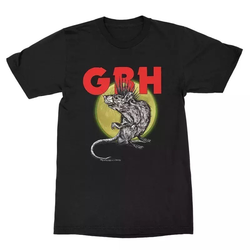 GBH Band Mouse Rat Black T Shirt Full Size S-5XL BT913