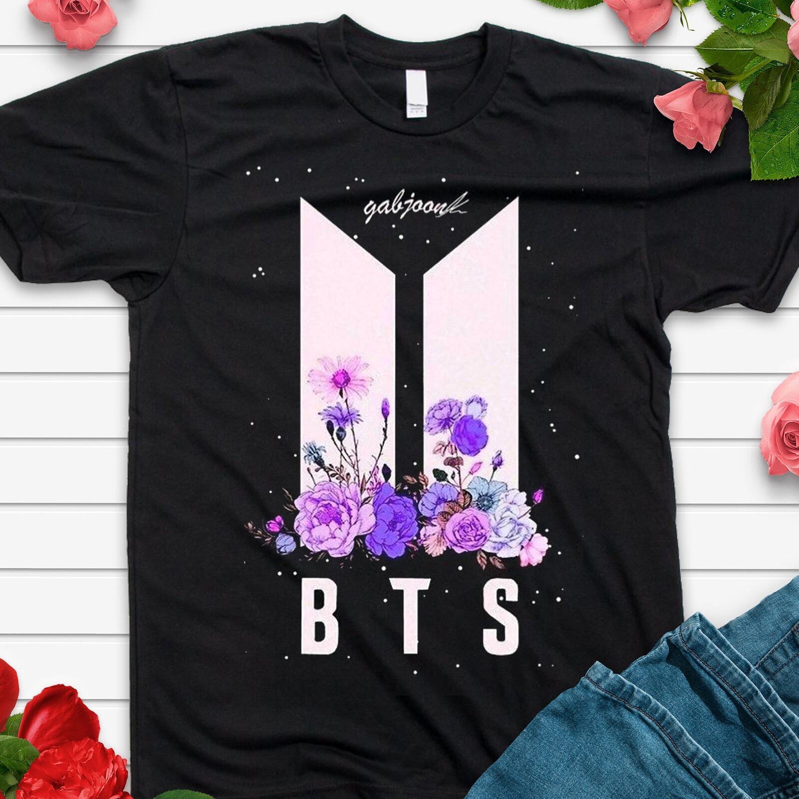 BTS Graphic Tee, BTS Shirt, BTS T-Shirt, Bangtan Tee, Bangtan Shirt, Bangtan 1