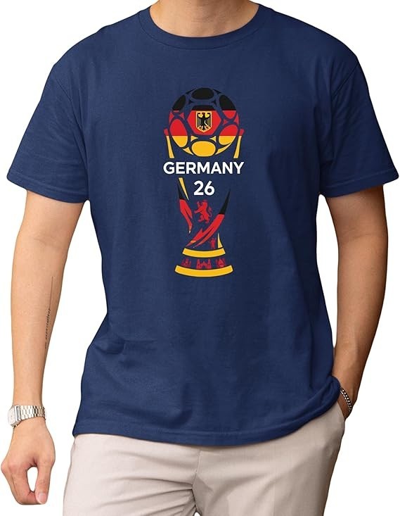 Germany World Cup 2026 Fan Shirt German Football Supporter Graphic Tee Unisex