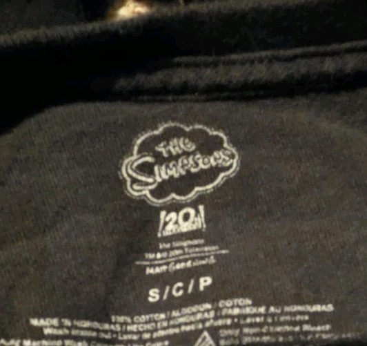 The Simpsons Kwik E Mart Long Sleeve Tee- Small