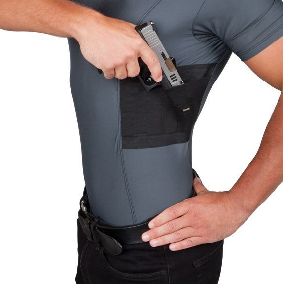 Men’s Concealed Carry V-Neck Tee