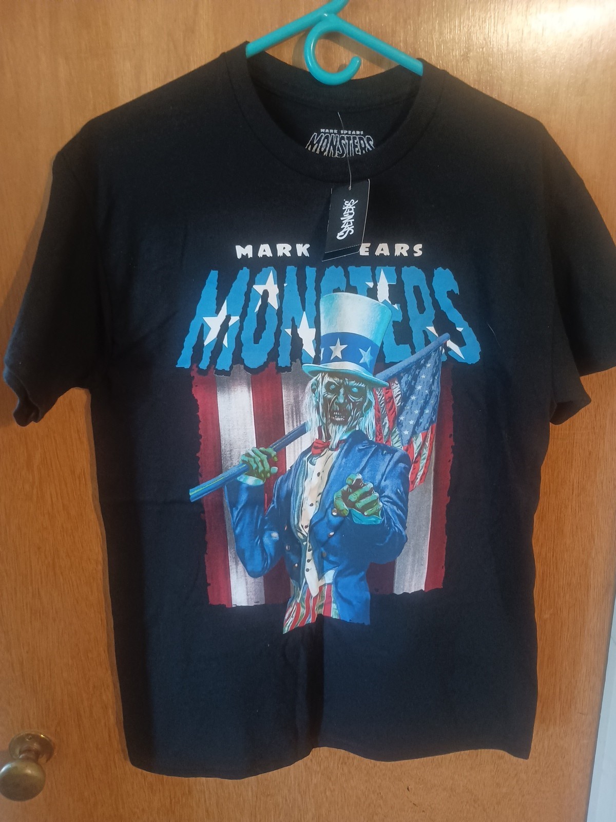 Mark Spears Monsters Spencer’s Uncle Sam T-shirt Size Medium, New