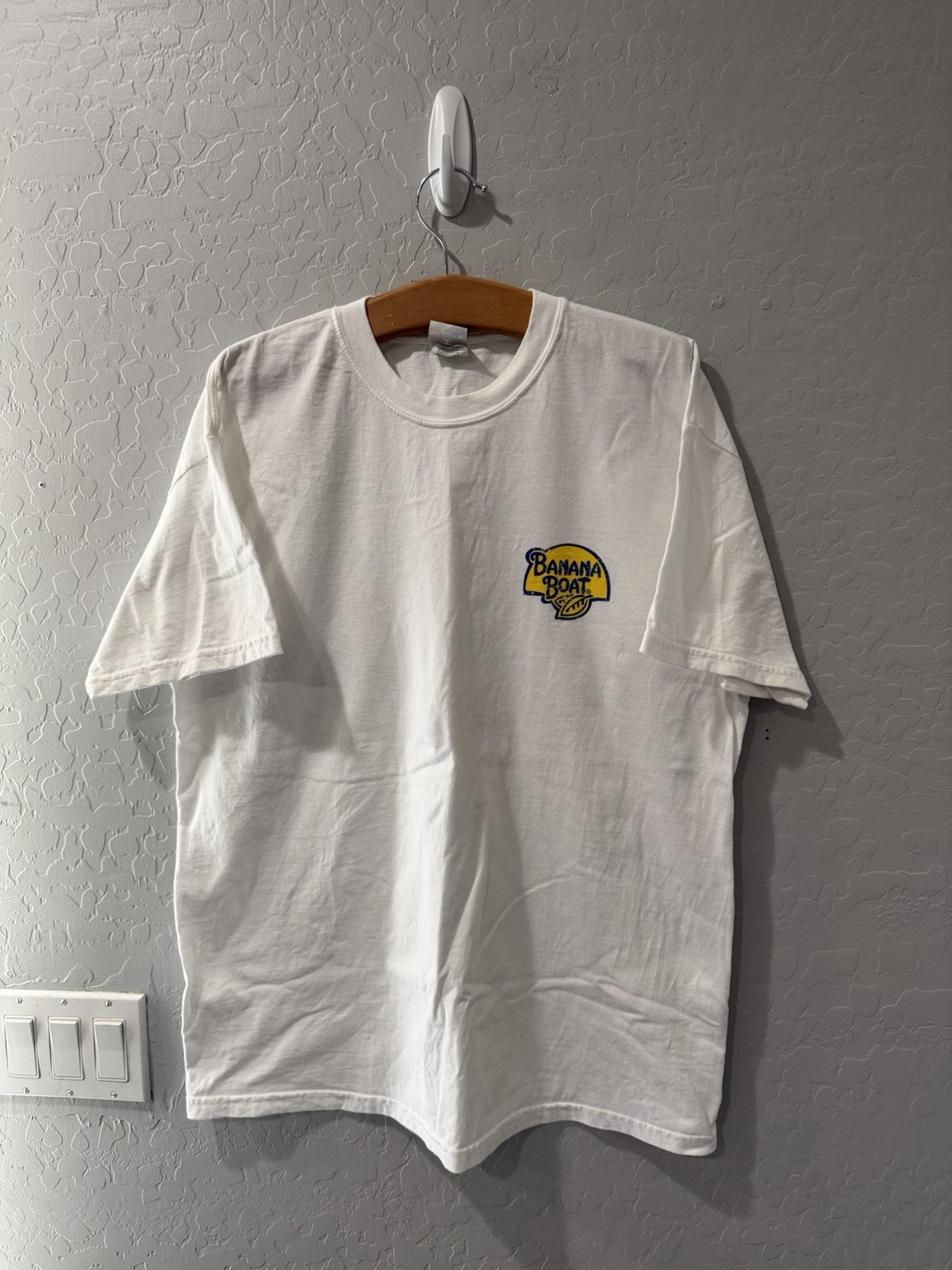 Vintage Banana Boat Sunscreen Paradise Shirt Large Bin 2