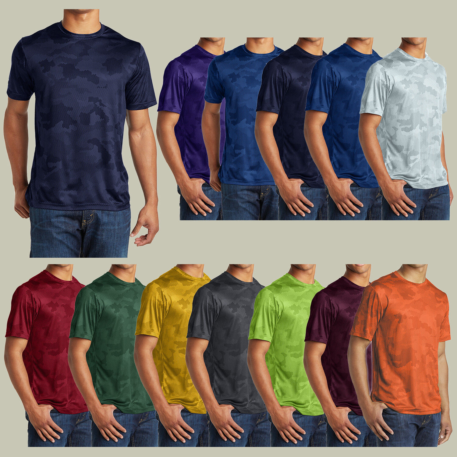 ST370 Sport-Tek CamoHex Tee