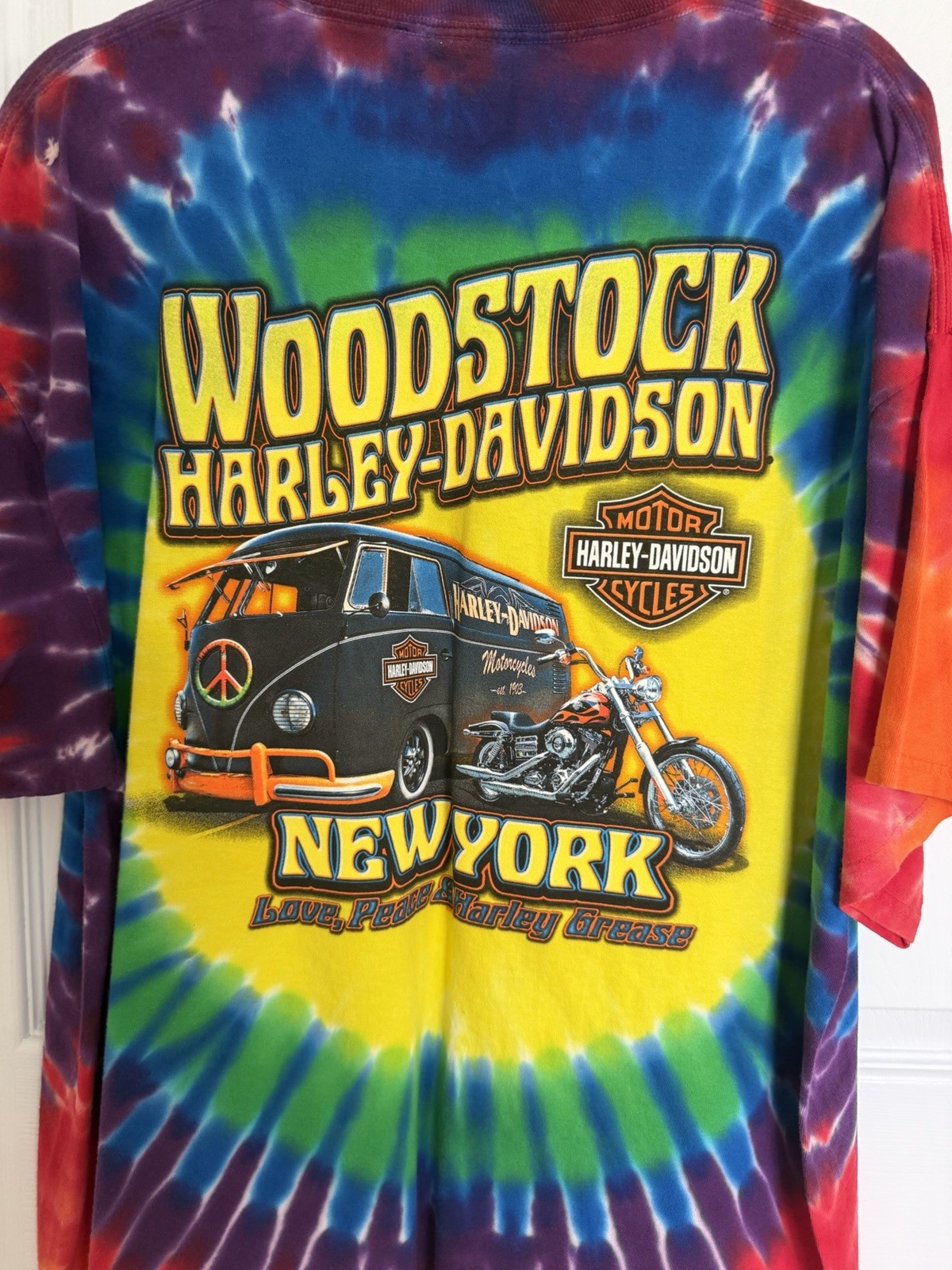 Woodstock Harley Davidson Dealer T-Shirt – 2XL
