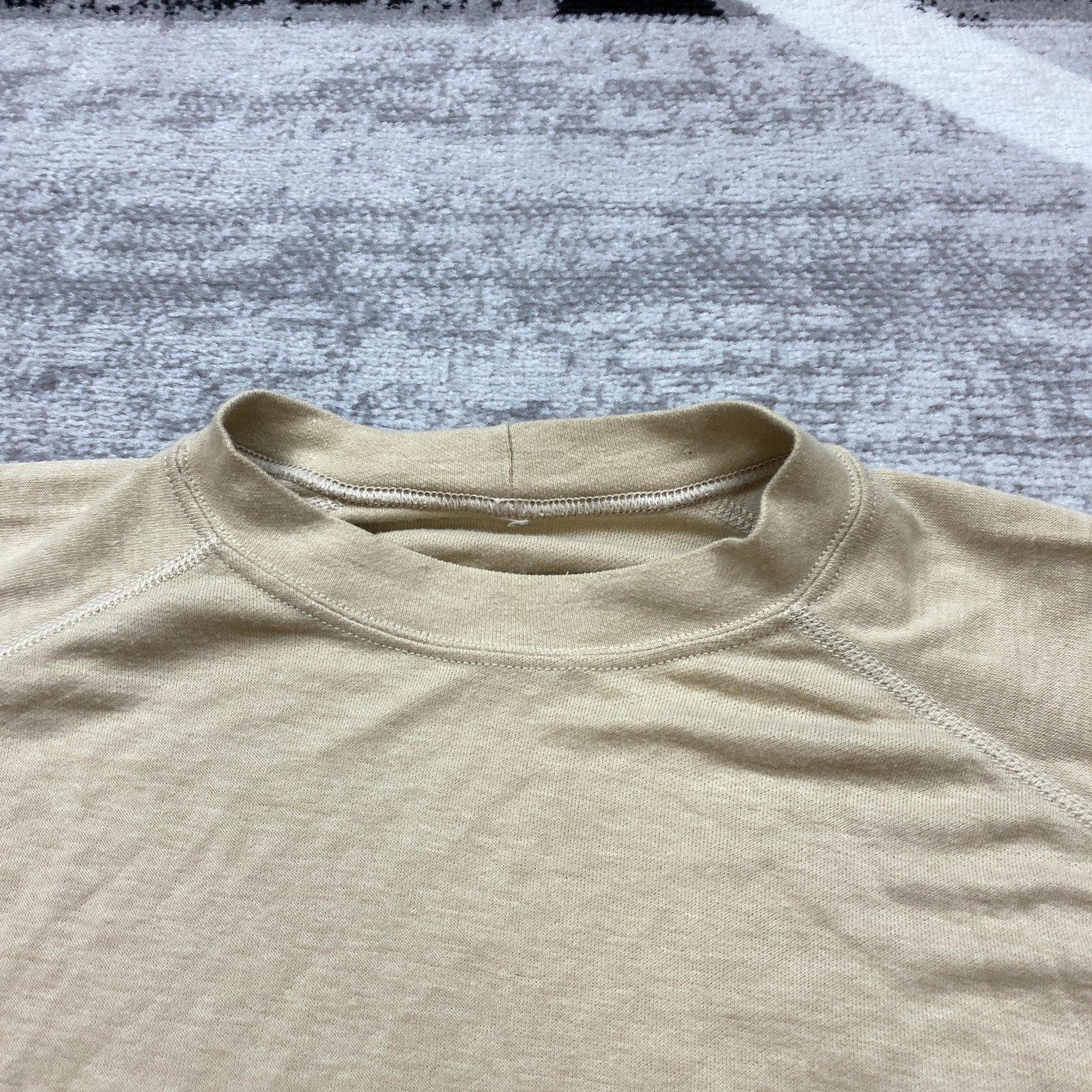 XGO FR Shirt Medium Beige Tan CAT CAL Flame Resistant Retardant HRC ARC Workwear