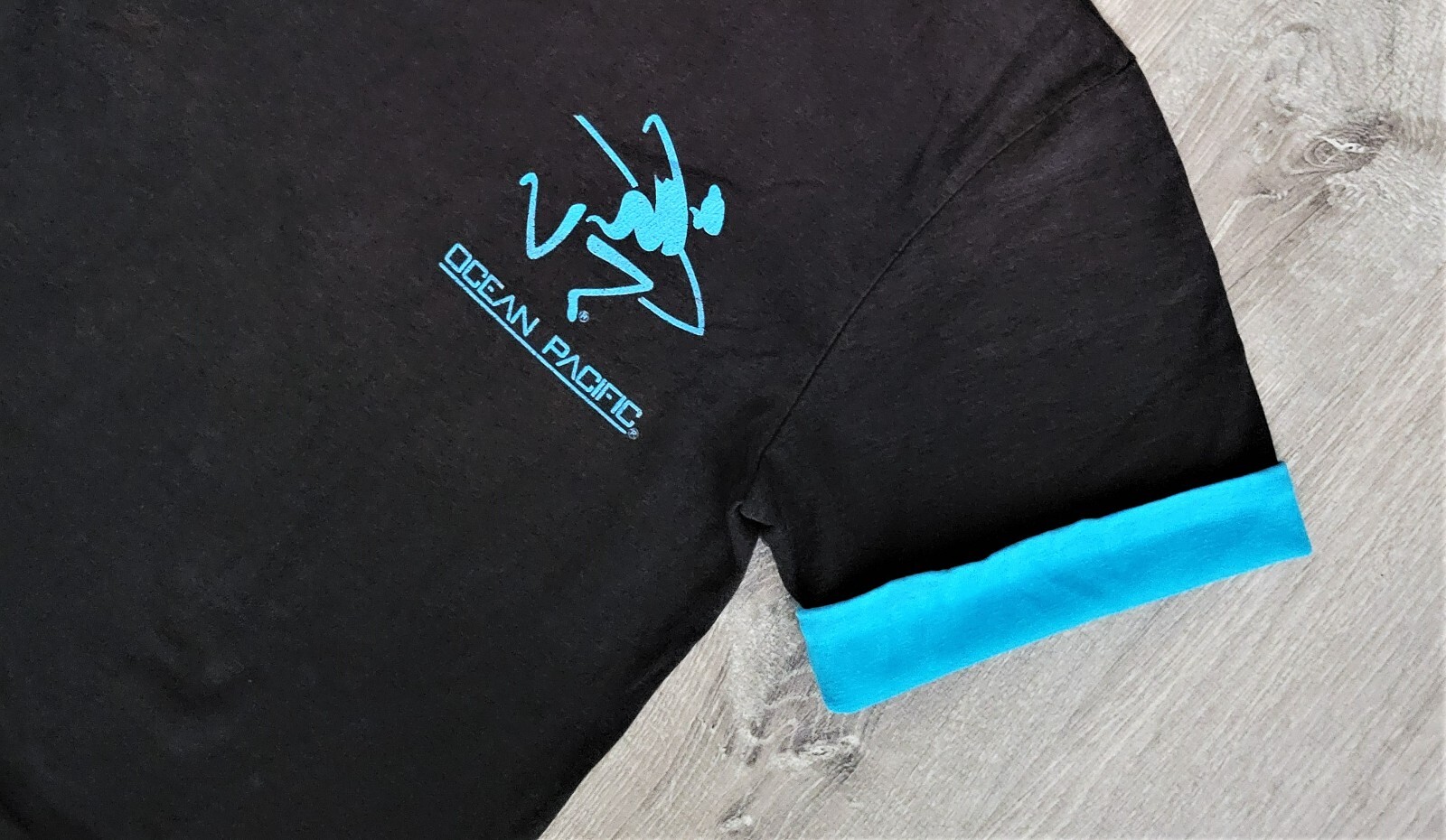 Vintage 80s Ocean Pacific T Shirt Vtg 1989 Psychedelic Surf Skate OP Tee USA S
