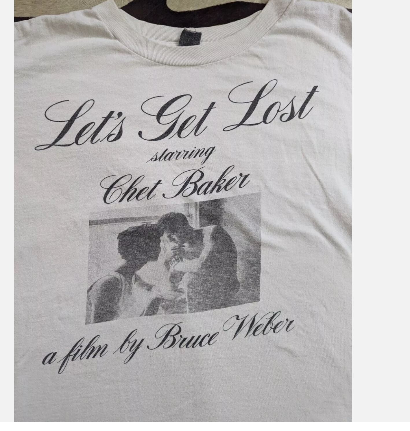 Rare 80s Vintage Bruce Weber Lets Get Lost Chet Baker Unisex All Sizes