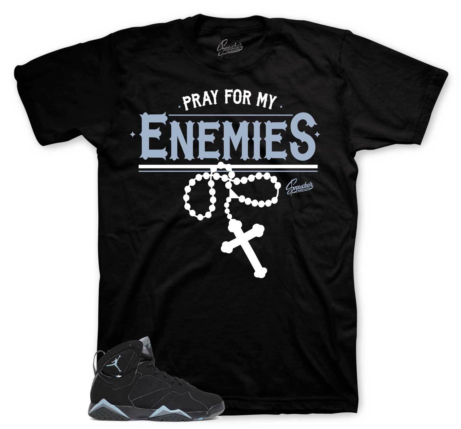 Shirt To Match Jordan 7 Chambray Sneakers Shoes – Enemies Tees