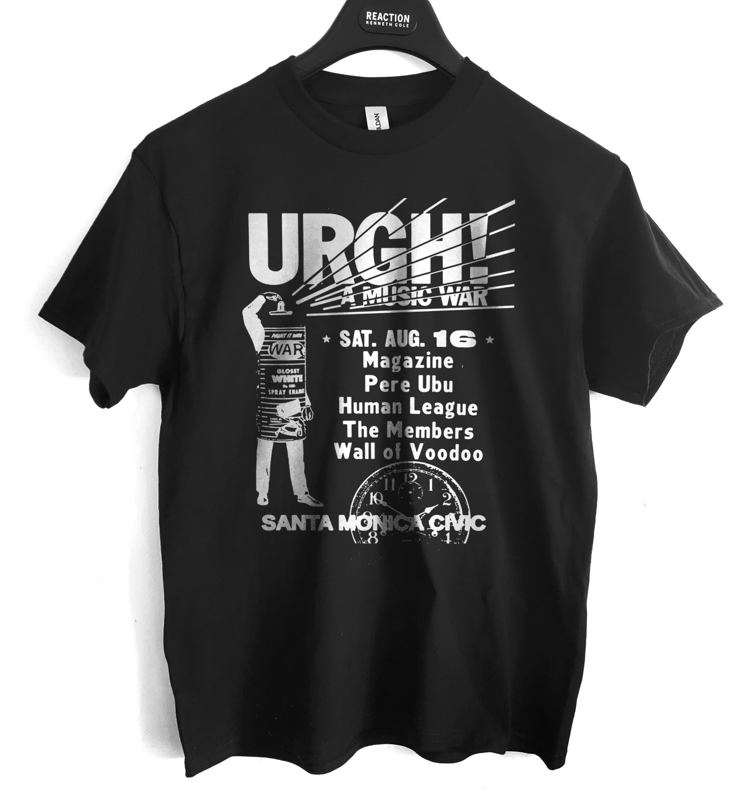 Urgh! a music war t shirt xtc pere ubu human league