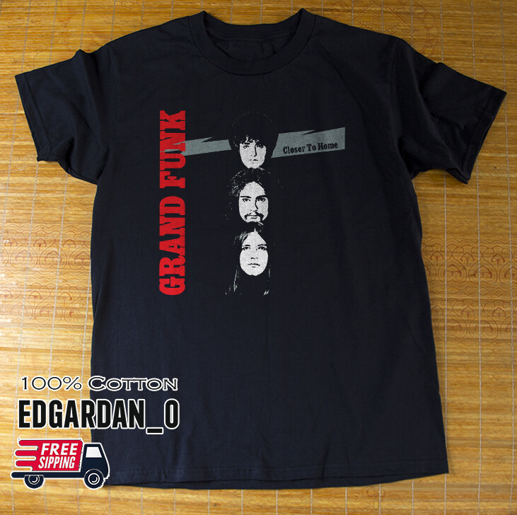 Grand Funk Railroad- Closer to Home Album T-Shirt Free Shipping