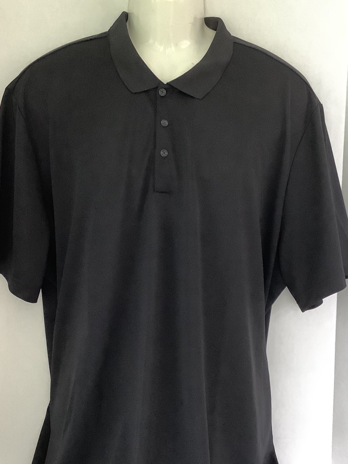 adidas Golf Polo Men’s black shirt sz 3XL XXXL new NWOT