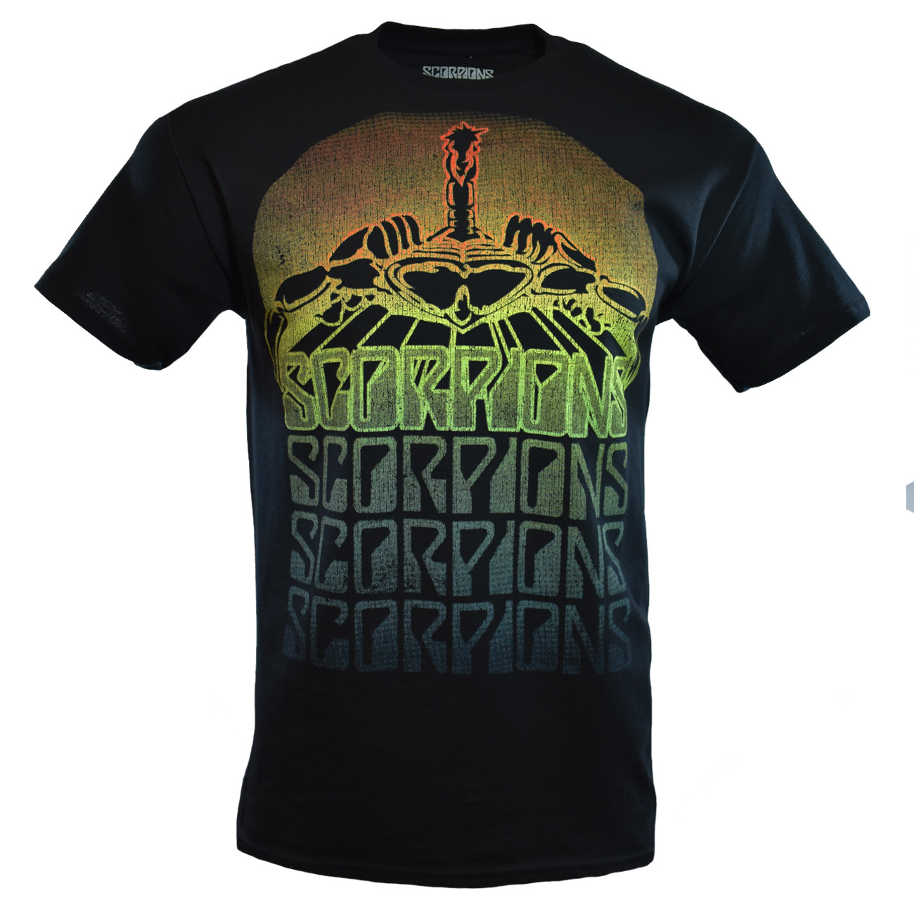 SCORPIONS Mens Tee T Shirt Metal Hard Rock Music Vintage Tour S Sleeve Black NEW