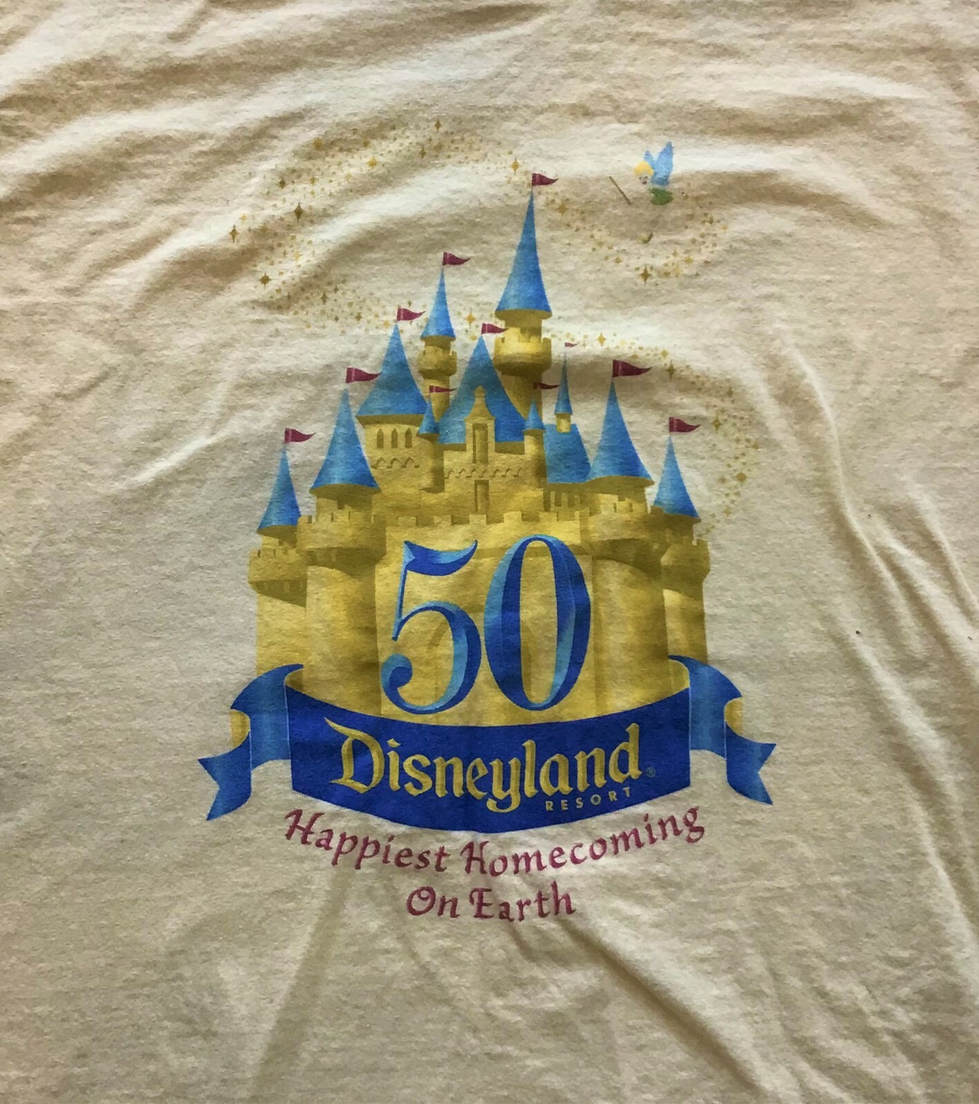 50 Disney Resort Disney VoluntEARS T-Shirt Happiest Homecoming on Earth, Small
