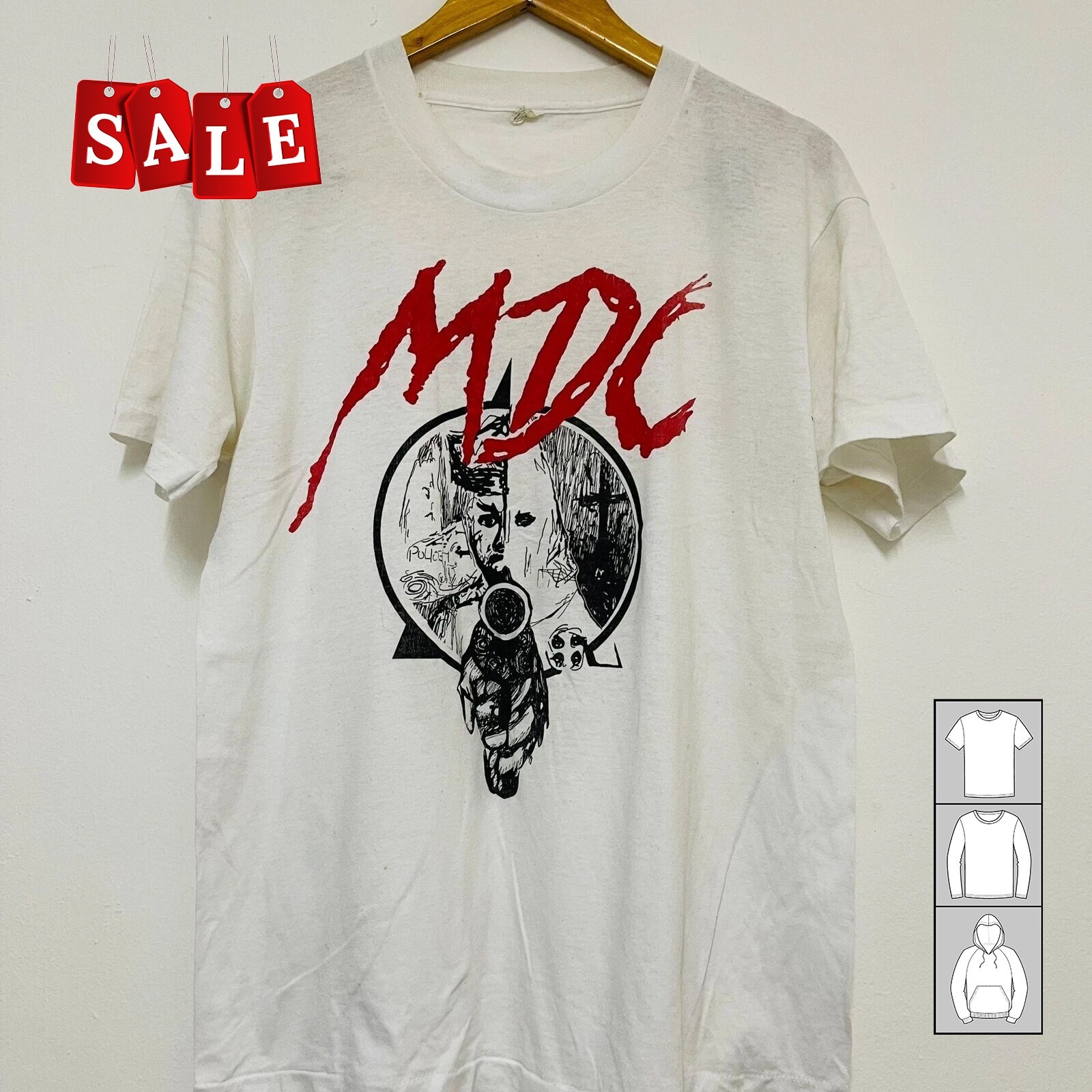 New Popular MDC band Hardcore Punk Music Gift For Fans Men S-5XL Shirt JM231