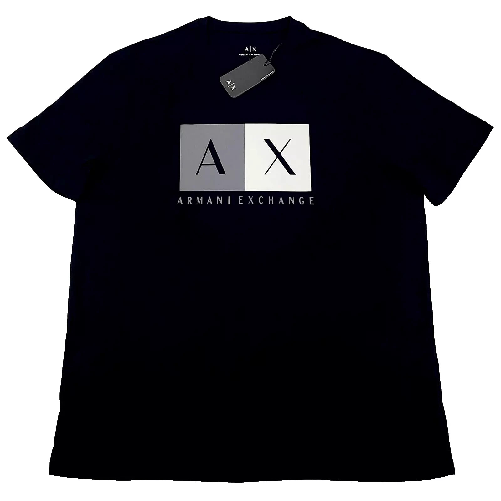 Armani Exchange T-shirt Color Black Size M (NEW WITH ORIGINAL TAGS)