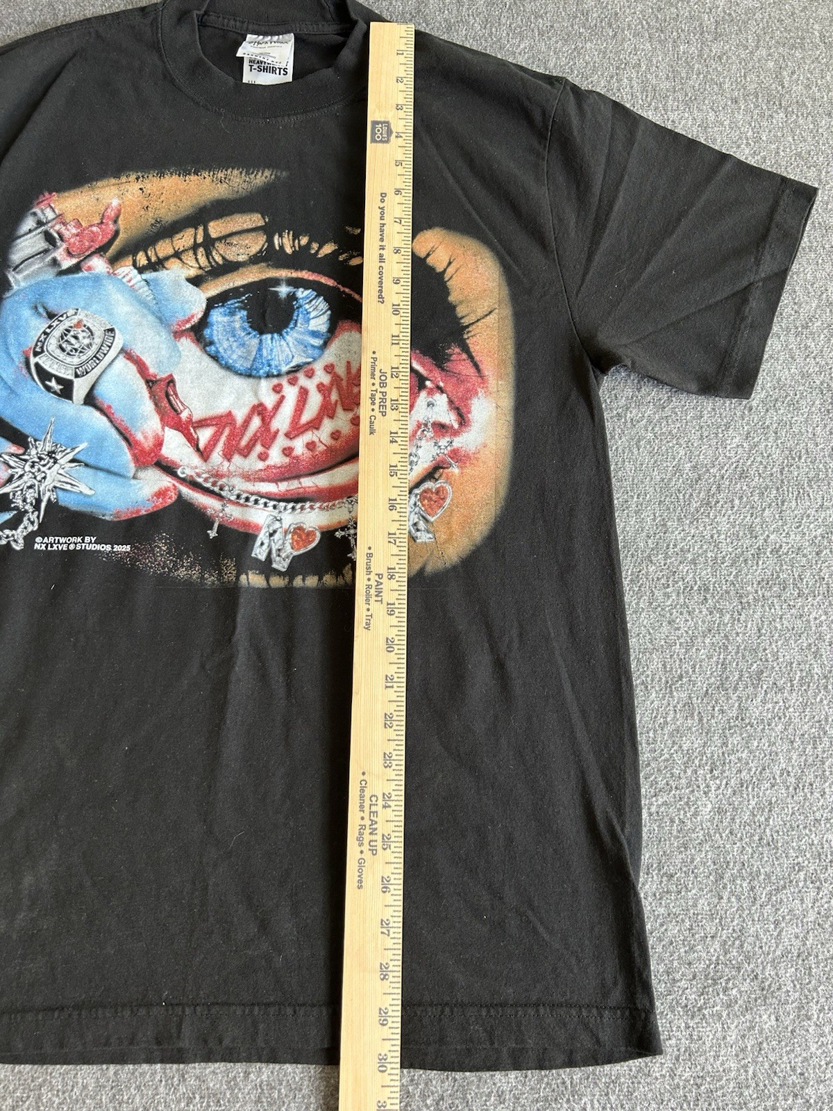 Shaka Wear Men’s Super Max Heavyweight Stylish T-Shirt Sz M World Famous NX LXVE