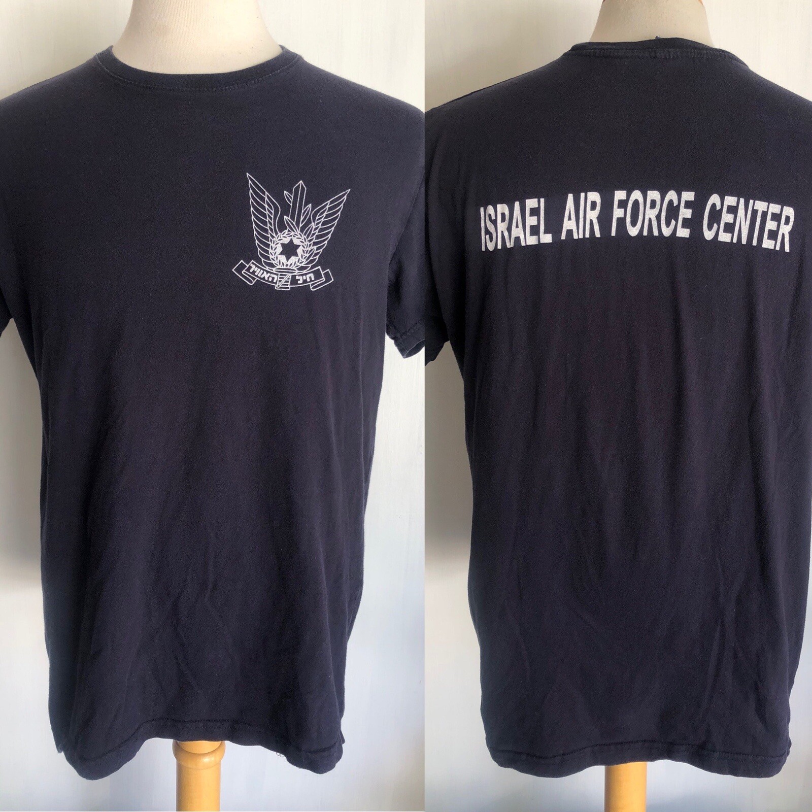 ISRAEL AIR FORCE CENTER Official Israeli Defense Forces Military T-Shirt Medium