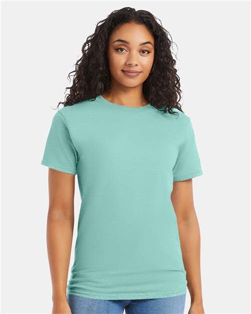 Hanes 5280 Essential-T Cotton Short Sleeve T-Shirt Unisex Soft Crew Neck