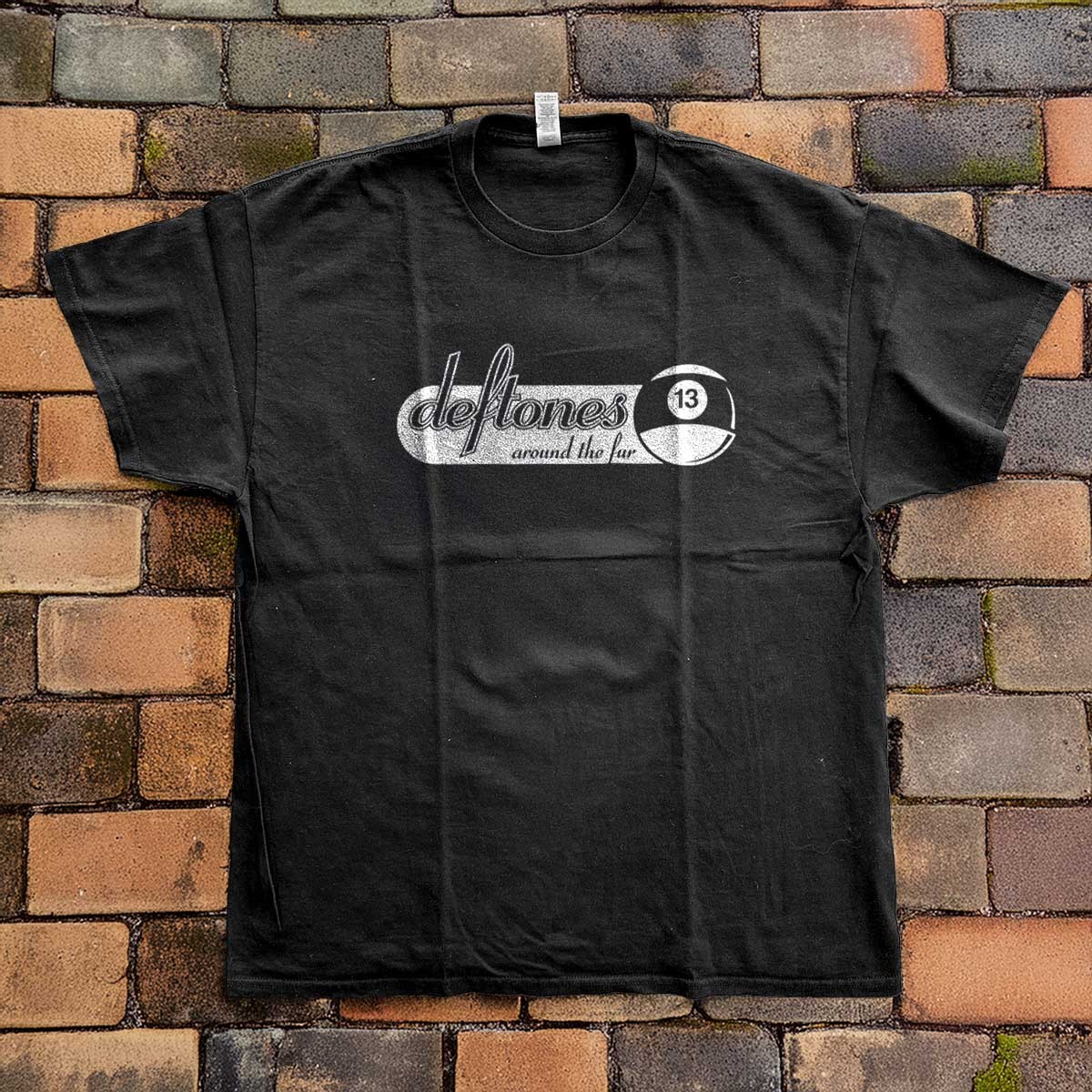 Deftones Around the Fur Album Ball 13 Unisex Black Cotton T-shirt S-5XL