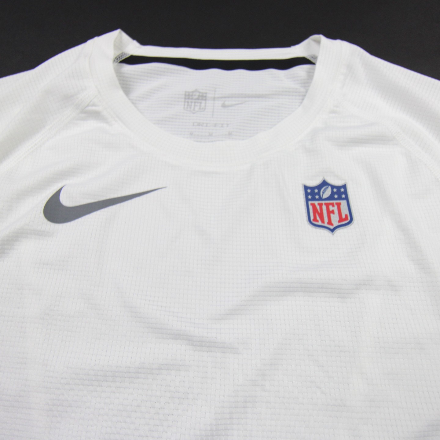 Nike NFL On Field Dri-Fit Short Sleeve Shirt Men’s White Used M