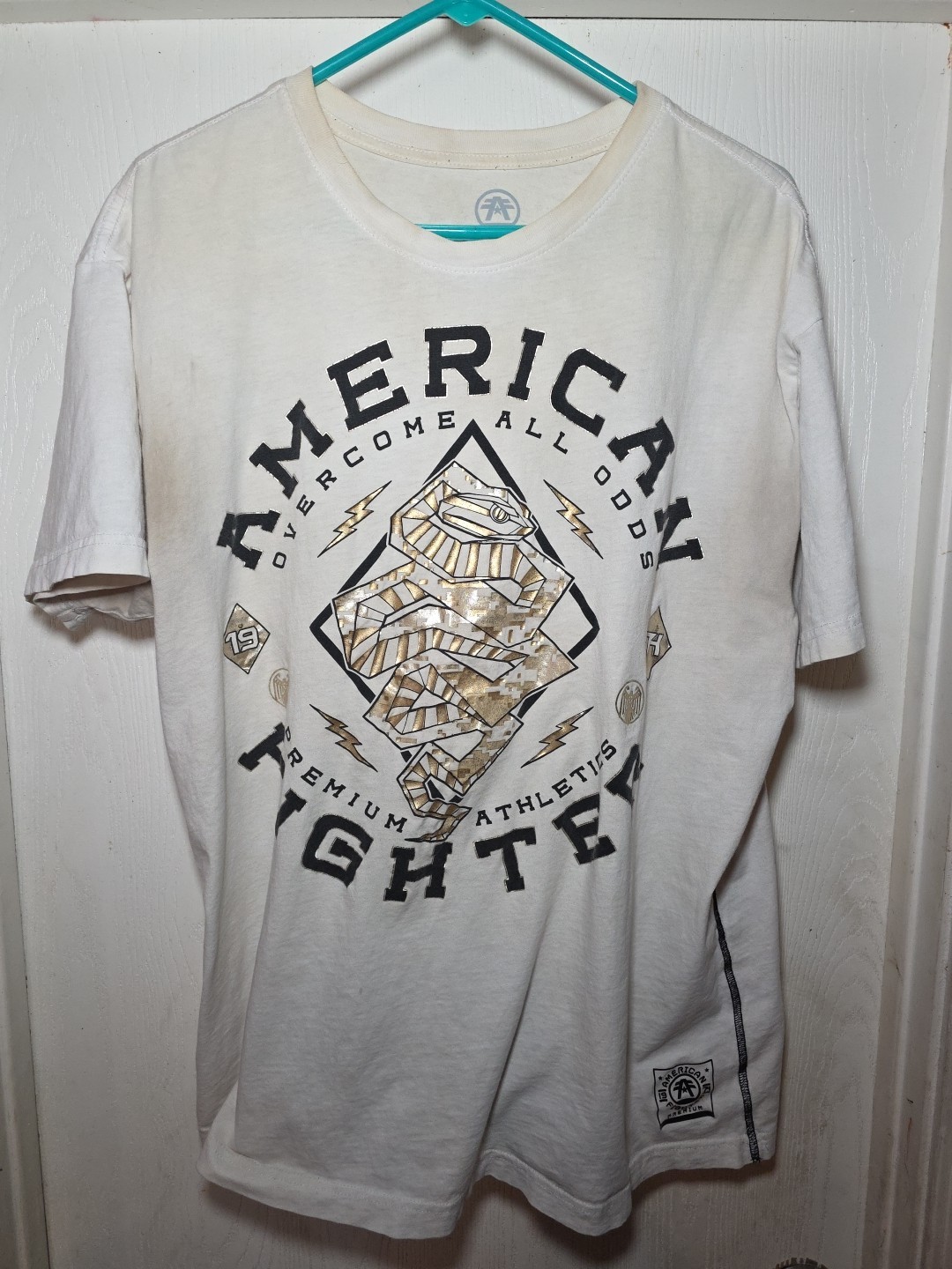 American Fighter By Buckle. Men’s T- Shirt Men’s size 2XL