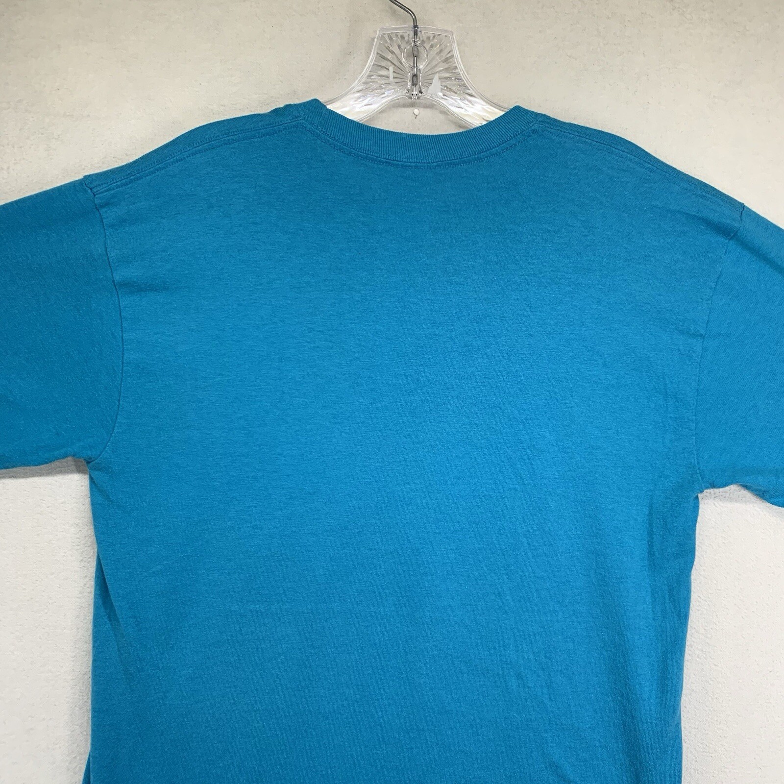 Vintage Blue T Shirt Mens Size Medium Edinburg Dolphins Adventurer Club Director