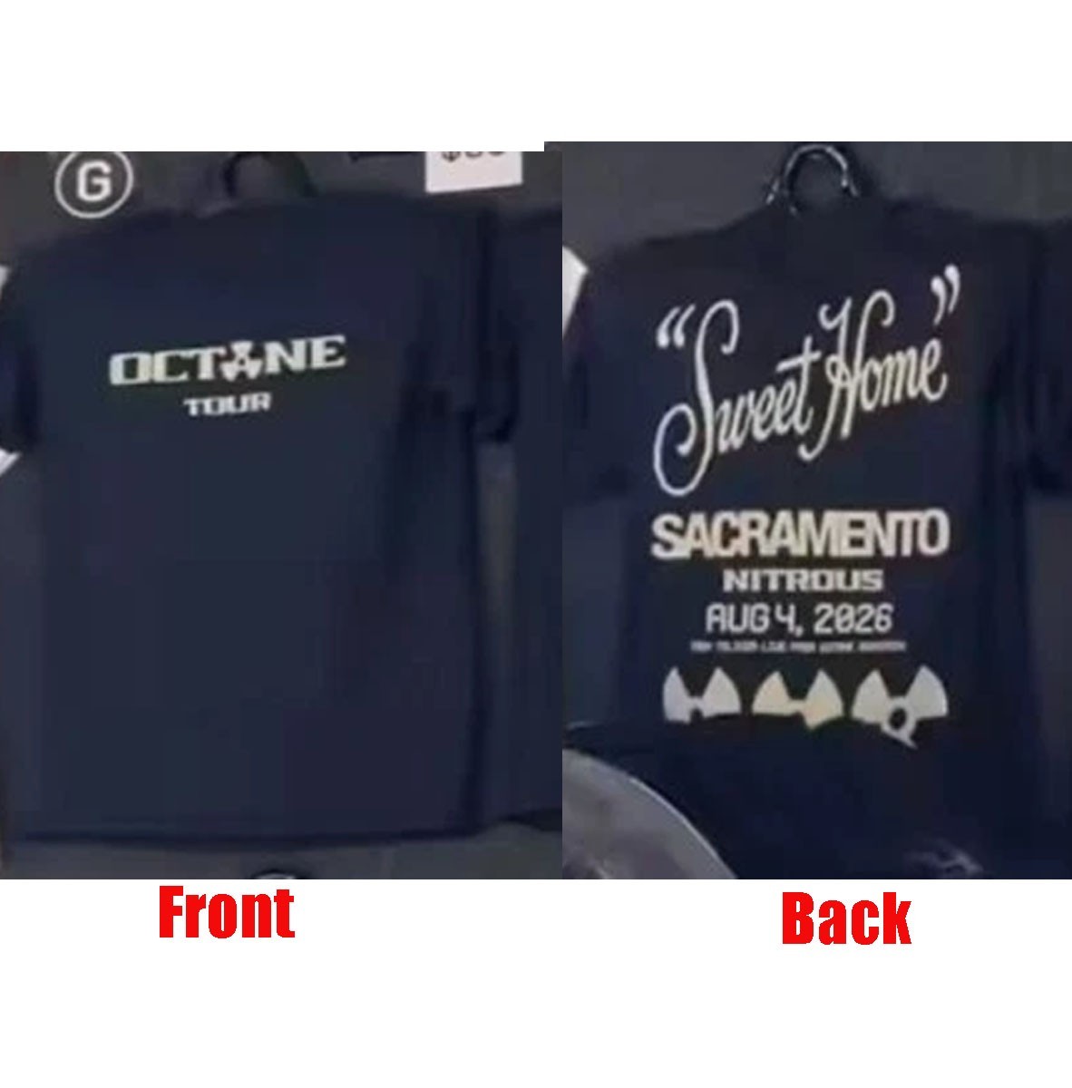 Don Toliver Merch – Nitrous “Sweet Home” Sacramento Aug 04, 2026 Shirt , Gif Fan