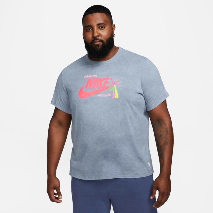 Nike Sportswear Men’s Oil Green / Cool Grey T-Shirt