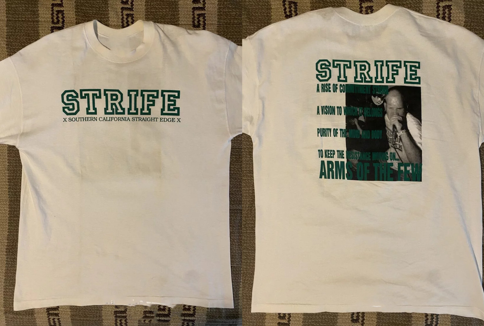 2-Sided Strife Band In the Arms of the Few Shirt Unisex All Sizes CR987