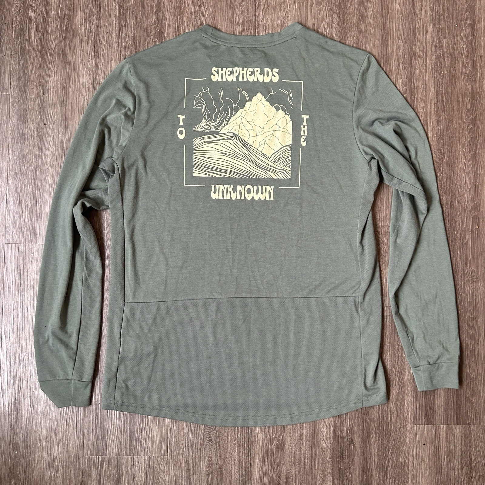 Fox Racing Ranger Jersey Shepards To The Unknown Long Sleeve Men’s Large Green