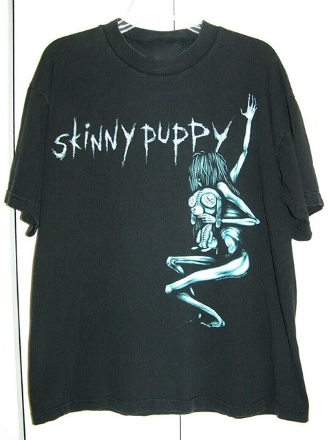 Rare Skinny Puppy Band Rock Music Collection S to 5XL Concert Shirt SN431