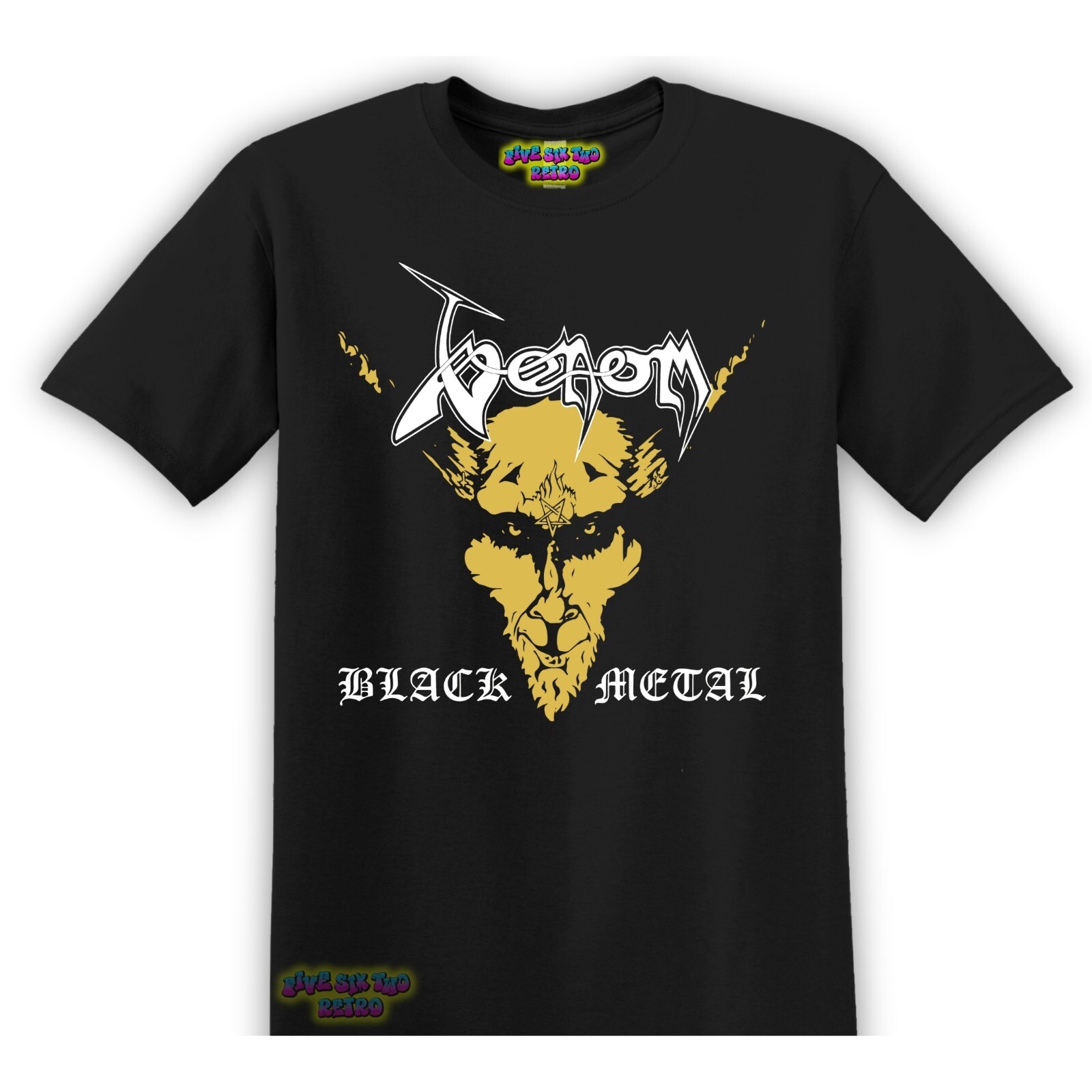 Venom Black Metal Band T-Shirt Black S-3XL