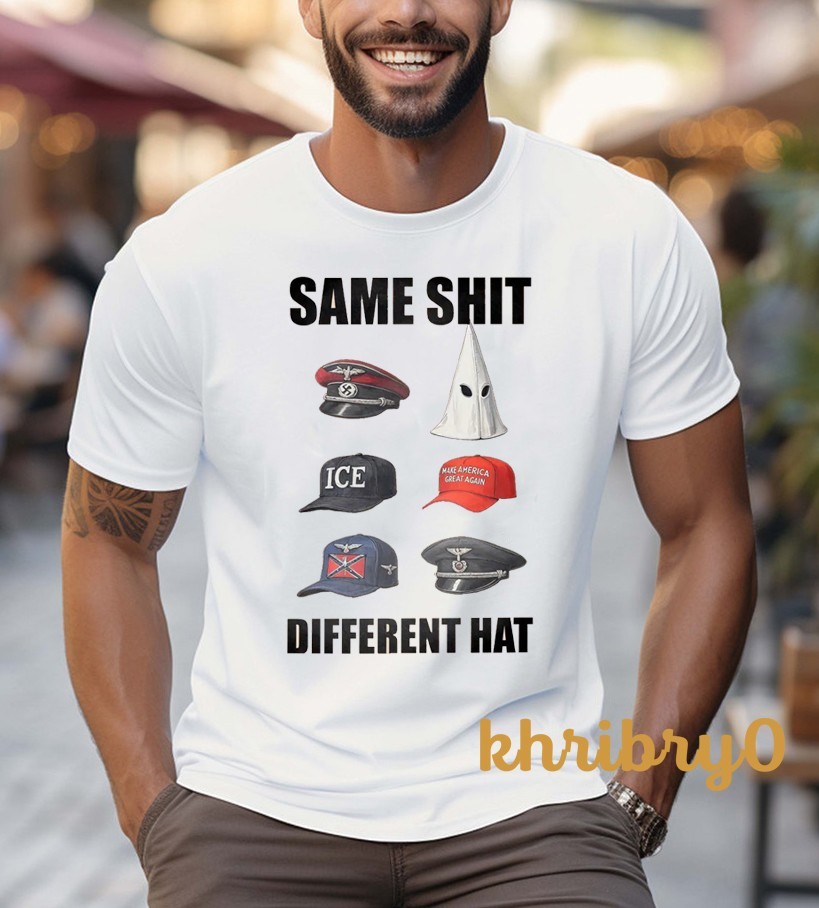 Same Sht Different Hat No Kings In America Protest T-shirt