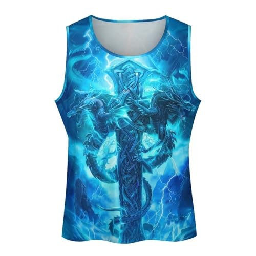 Mythology Lightning 3D Tank Top