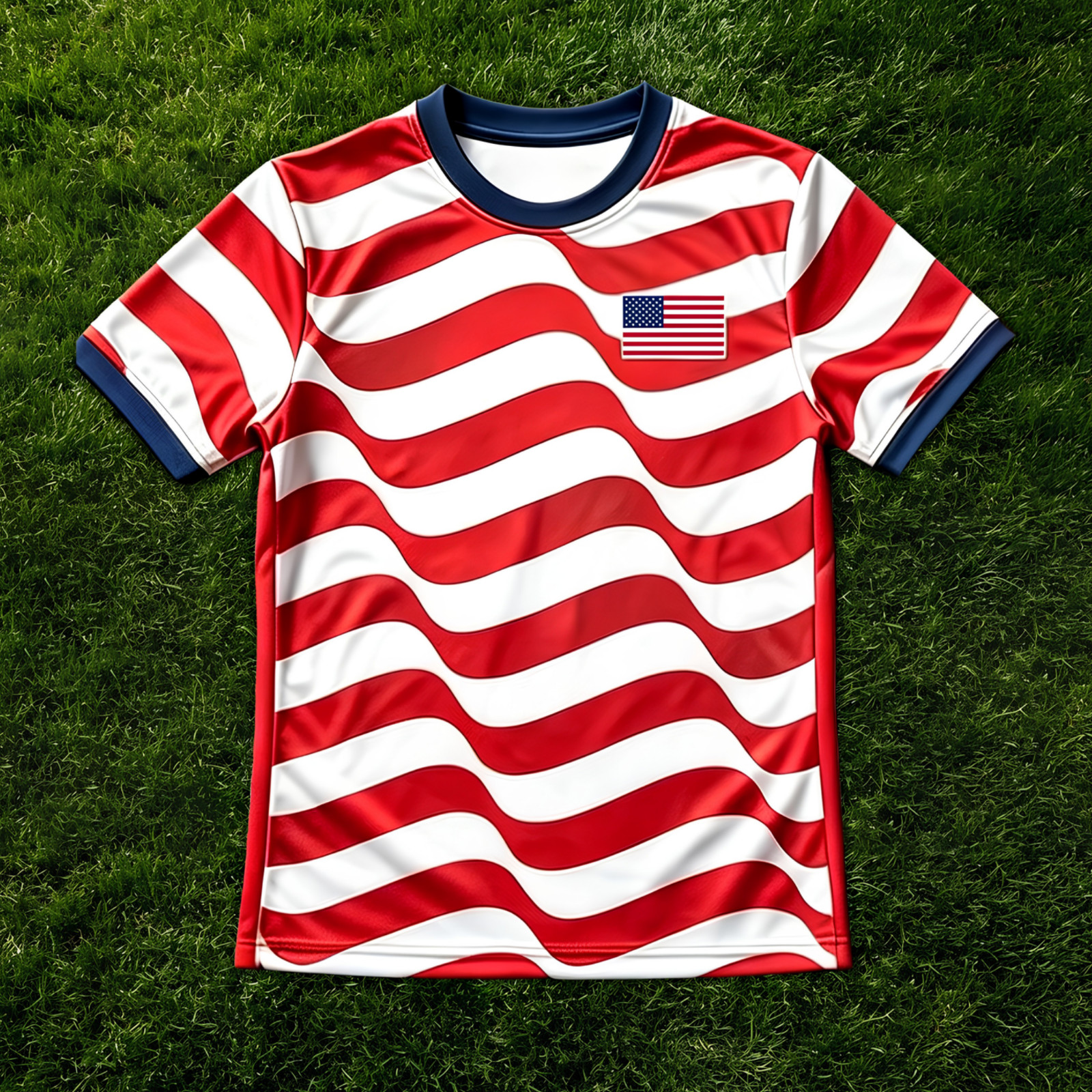 USA Soccer Jersey Personalized Football Fan Team Matching Shirt (S-5XL)