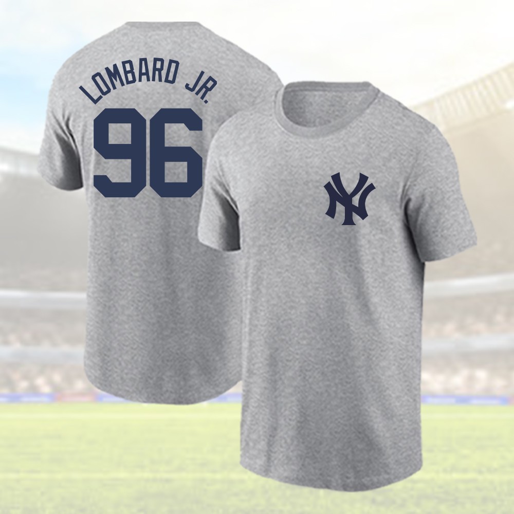 ⭐️Welcome George Lombard Jr. #96 New York Baseball Team 2026 Name & Number Tee