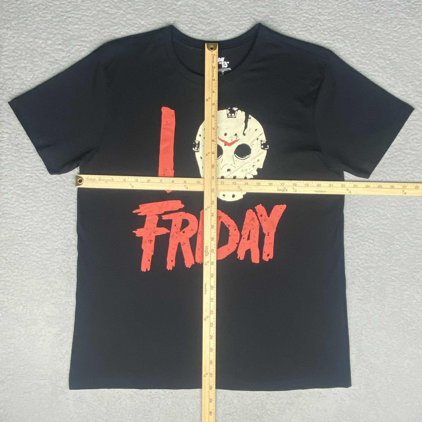 Jason Voorhees T shirt Men’s size Large Friday the 13th Horror Slasher Movie New