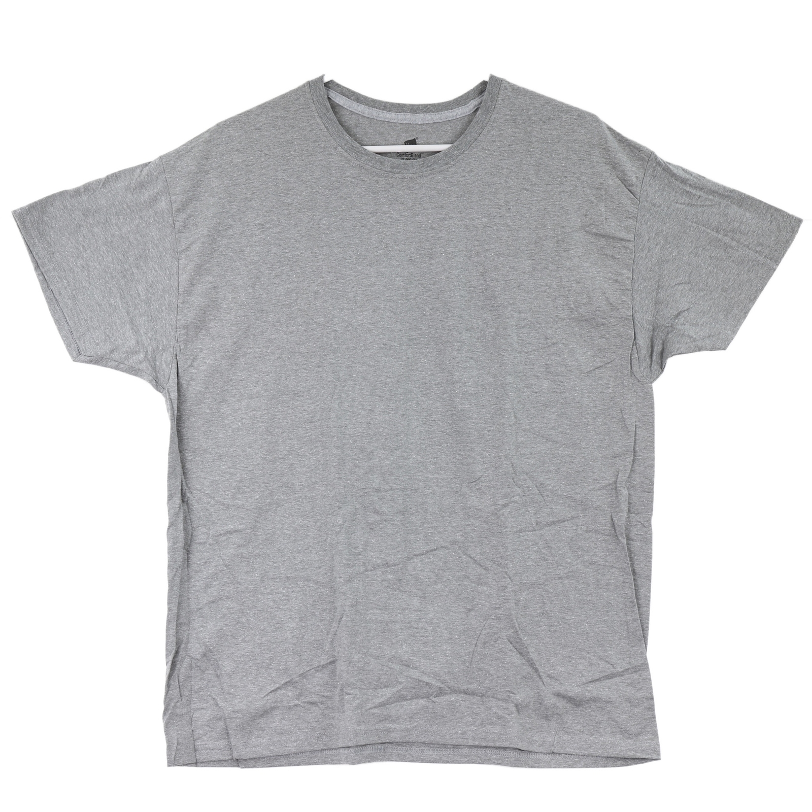 Hanes Men’s Comfort Blend Tagless Short Sleeve Tee, X-Large, Medium Grey