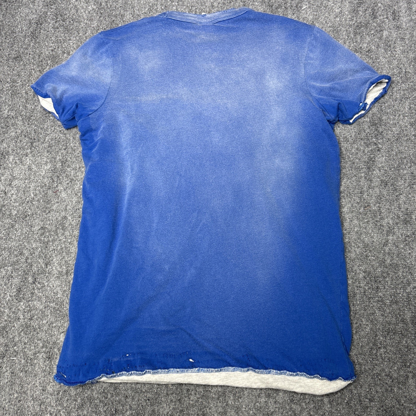 Vintage Abercrombie & Fitch Double Face Reversible Tee A & F Braves Native Small