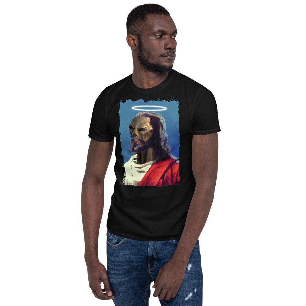 “Alien Jesus” Short-Sleeve Unisex T-Shirt