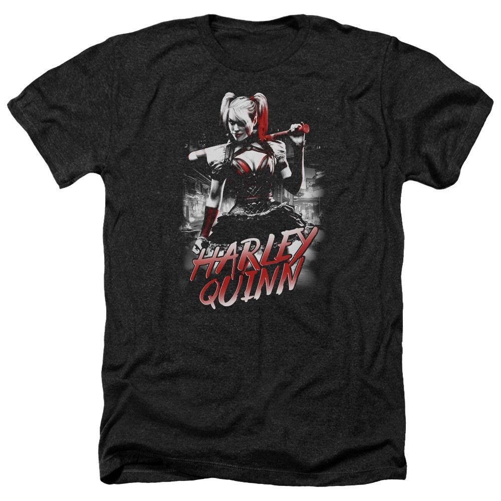 Harley Quinn Quinn City Men’s T-Shirt Batman Arkham Knight S-5XL Licensed Tee